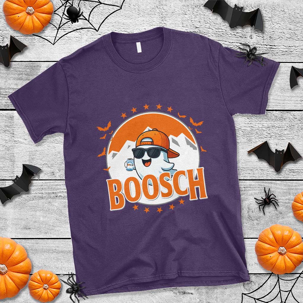 Funny Ghost Boosch Beer Halloween T Shirt Mountain Bat TS11 Purple Print Your Wear