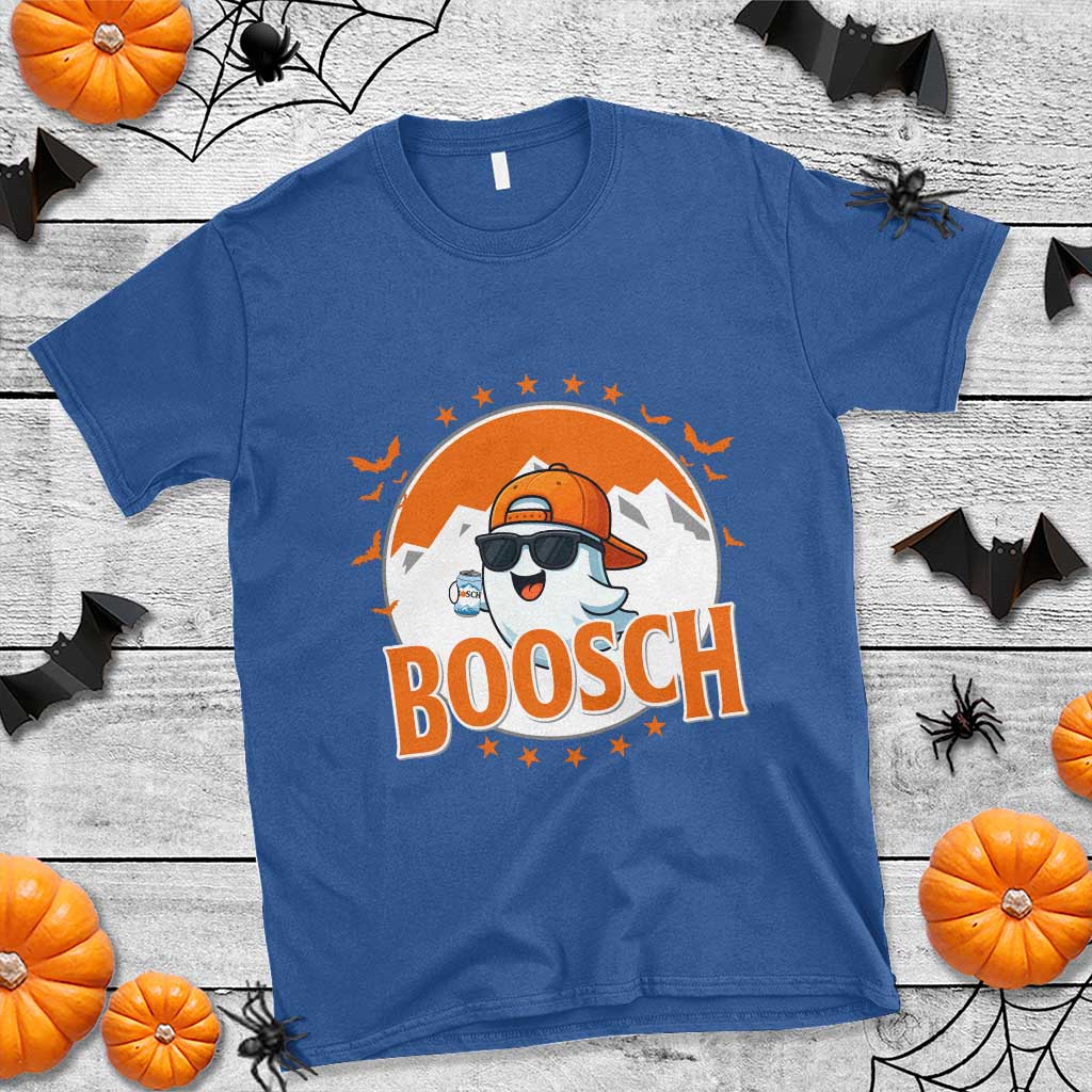 Funny Ghost Boosch Beer Halloween T Shirt Mountain Bat TS11 Royal Blue Print Your Wear