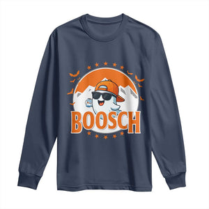 Funny Ghost Boosch Beer Halloween Long Sleeve Shirt Mountain Bat TS11 Navy Print Your Wear