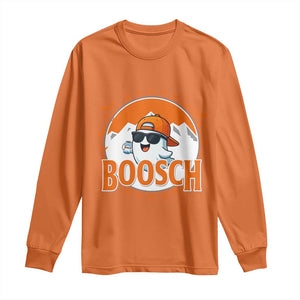 Funny Ghost Boosch Beer Halloween Long Sleeve Shirt Mountain Bat TS11 Orange Print Your Wear