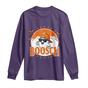 Funny Ghost Boosch Beer Halloween Long Sleeve Shirt Mountain Bat TS11 Purple Print Your Wear