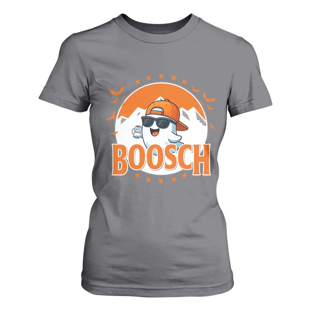 Funny Ghost Boosch Beer Halloween T Shirt For Women Mountain Bat TS11 Charcoal Print Your Wear