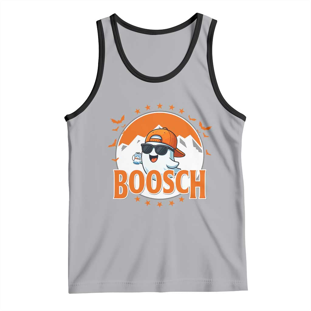 Funny Ghost Boosch Beer Halloween Tank Top Mountain Bat TS11 Athletic Heather Black Print Your Wear