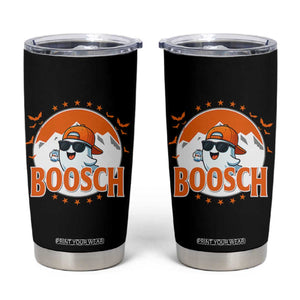 Funny Ghost Boosch Beer Halloween Tumbler Cup Mountain Bat TS11 Black Print Your Wear