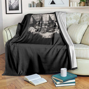 Funny Witch Girls Will Be Girls Throw Blanket Feminist Halloween TS11 Print Your Wear