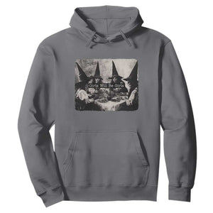 Funny Witch Girls Will Be Girls Hoodie Feminist Halloween TS11 Charcoal Print Your Wear