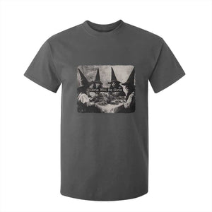 Funny Witch Girls Will Be Girls T Shirt For Kid Feminist Halloween TS11 Dark Heather Print Your Wear