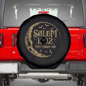 Salem 1692 They Missed One Spare Tire Cover Halloween Feminist Witch Trials TS11 Black Print Your Wear