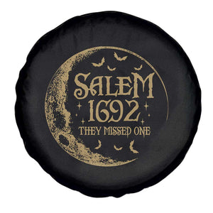 Salem 1692 They Missed One Spare Tire Cover Halloween Feminist Witch Trials TS11 Print Your Wear
