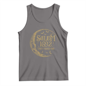 Salem 1692 They Missed One Tank Top Halloween Feminist Witch Trials TS11 Deep Heather Print Your Wear
