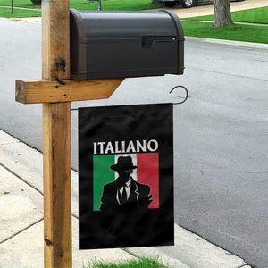 Italiano Italian Mafia Sicilian Gangster Italy Flag Garden Flag TS11 Print Your Wear