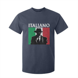 Italiano Italian Mafia Sicilian Gangster Italy Flag T Shirt For Kid TS11 Navy Print Your Wear