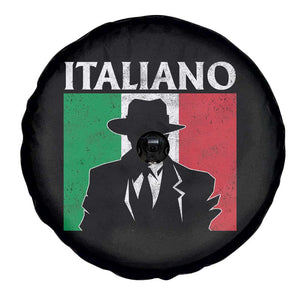 Italiano Italian Mafia Sicilian Gangster Italy Flag Spare Tire Cover TS11 Print Your Wear