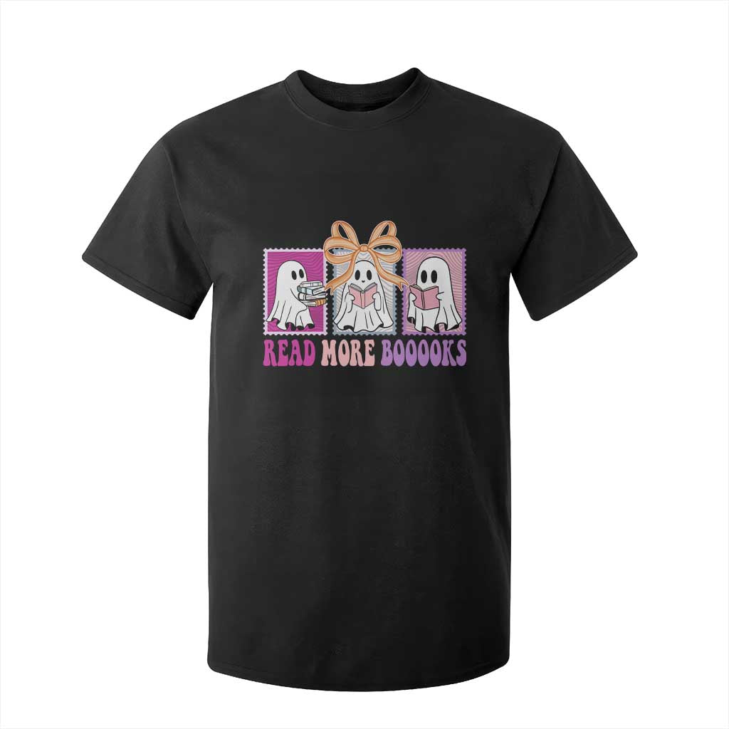 Halloween Teacher T Shirt For Kid Read More Boooooks Cute Ghost Reading Books TS11 Black Print Your Wear