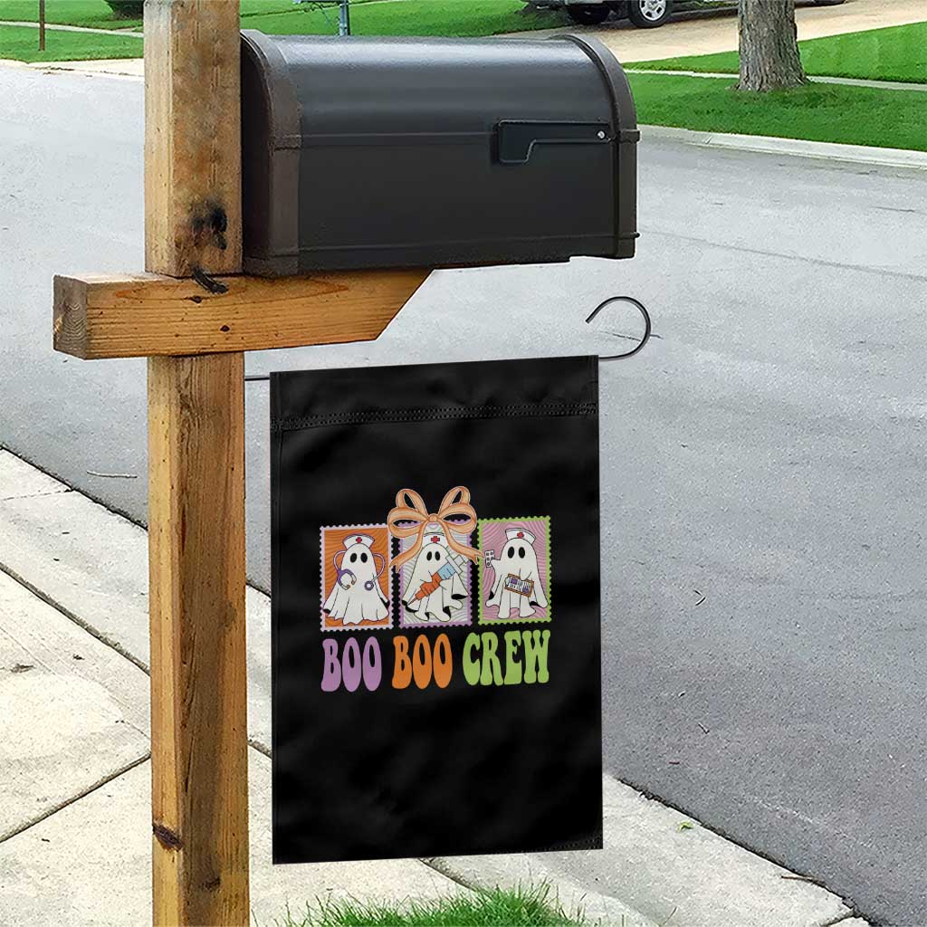 Halloween Nurse Garden Flag Boo Boo Crew Cute Spooky Ghost TS11 Print Your Wear