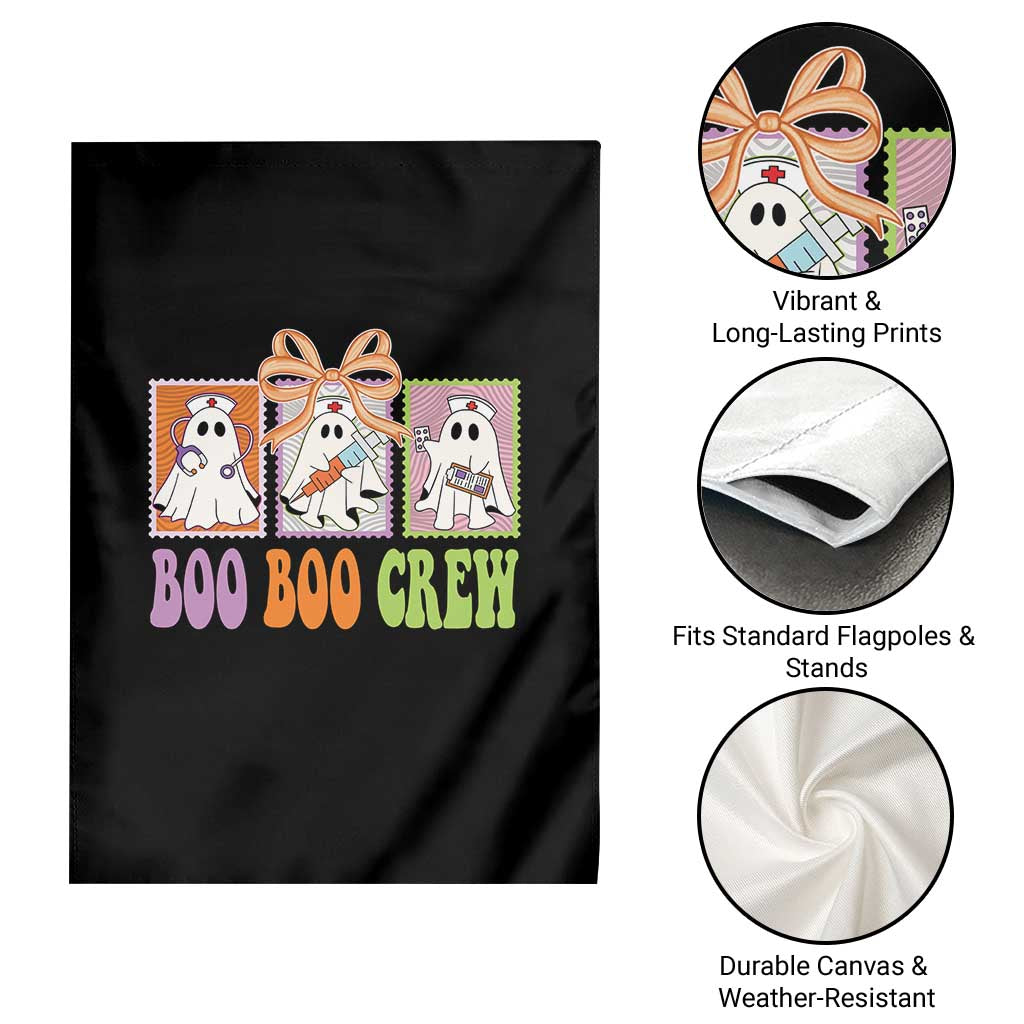 Halloween Nurse Garden Flag Boo Boo Crew Cute Spooky Ghost TS11 Print Your Wear