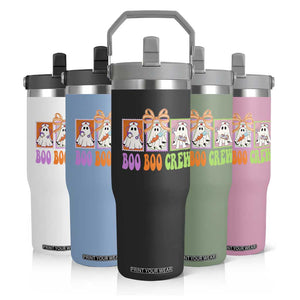 Halloween Nurse Flip Straw Tumbler Boo Boo Crew Cute Spooky Ghost TS11 Print Your Wear