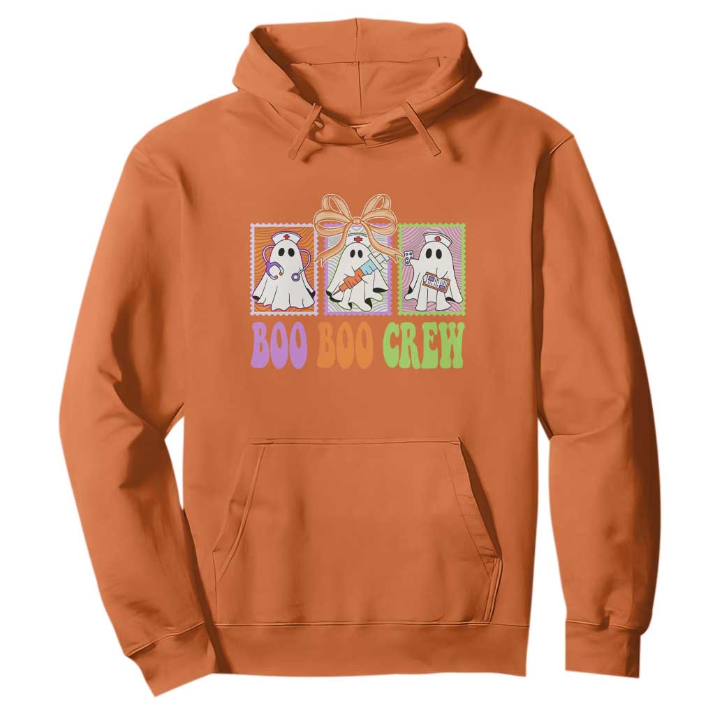 Halloween Nurse Hoodie Boo Boo Crew Cute Spooky Ghost TS11 Orange Print Your Wear