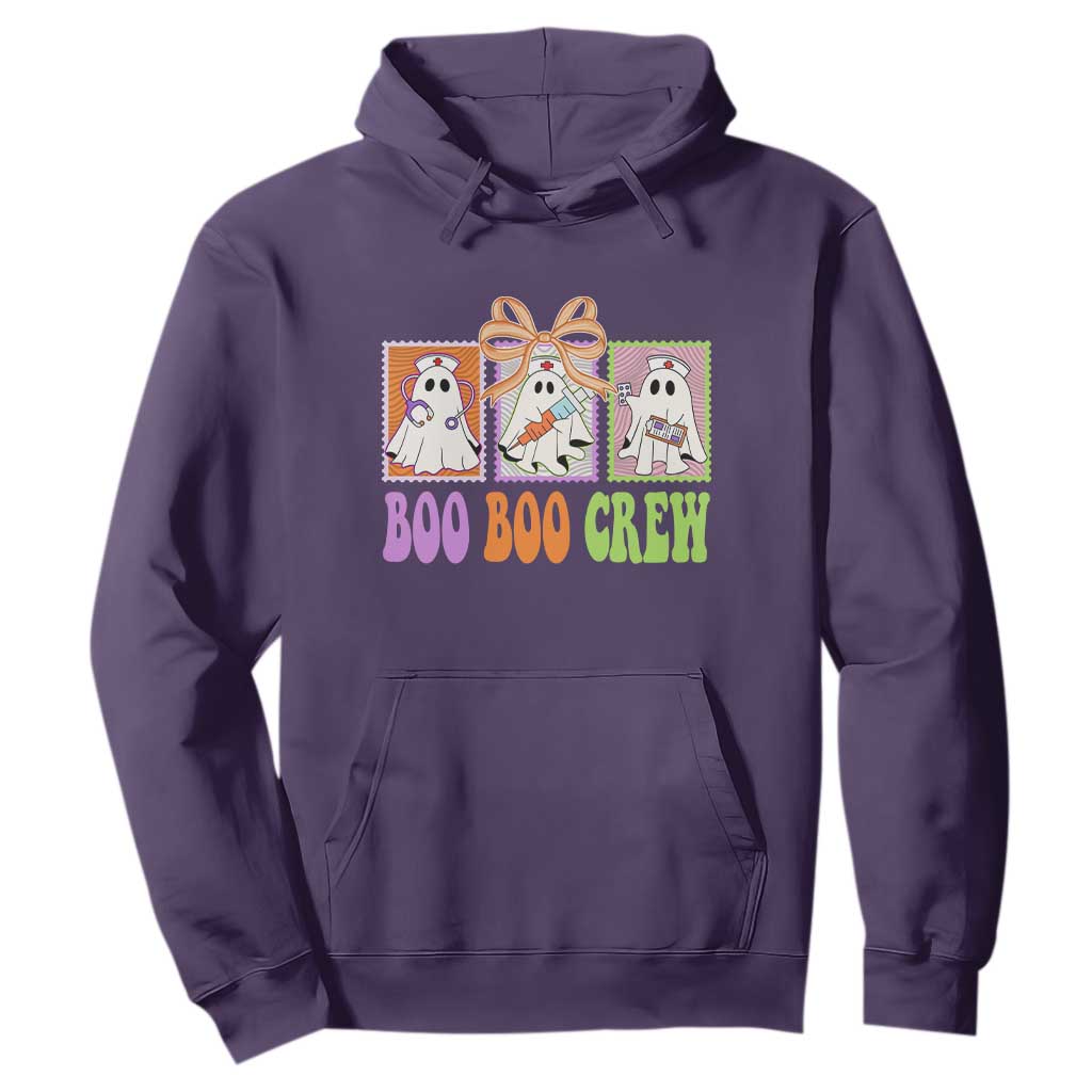 Halloween Nurse Hoodie Boo Boo Crew Cute Spooky Ghost TS11 Purple Print Your Wear