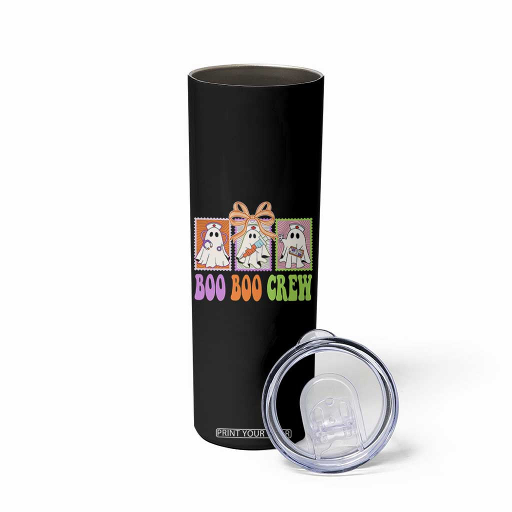 Halloween Nurse Skinny Tumbler Boo Boo Crew Cute Spooky Ghost TS11 Print Your Wear