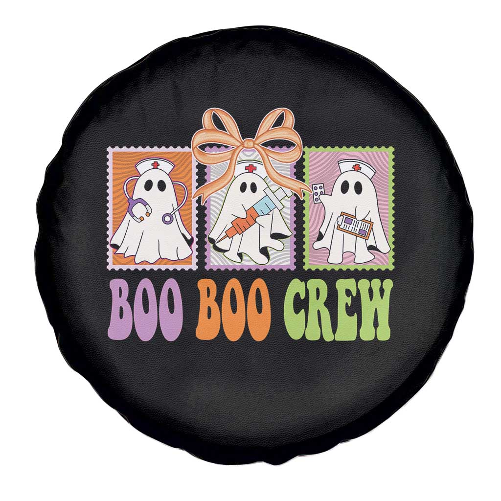 Halloween Nurse Spare Tire Cover Boo Boo Crew Cute Spooky Ghost TS11 Print Your Wear