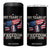 Trump 250th Anniversary 4 in 1 Can Cooler Tumbler 250 Years Of Freedom Vintage USA Flag TS11 One Size: 16 oz Black Print Your Wear