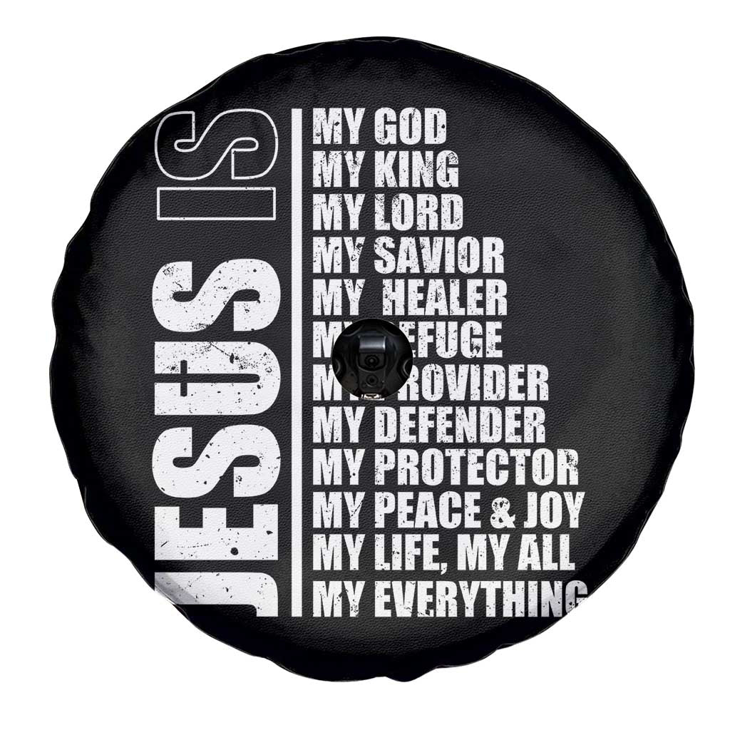 Jesus Is My Everything My God My Lord And Savior Christian Spare Tire Cover TS11 Print Your Wear