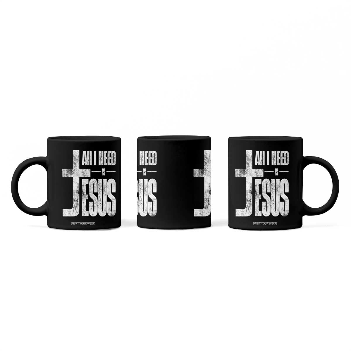 All I Need Is Jesus Coffee Mug Christian Believer Faith God Religious TS11 Print Your Wear