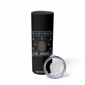 Funny Hanukkah Dreidel Skinny Tumbler Dr Dreidel Chanukah Rapper DJ TS11 Print Your Wear