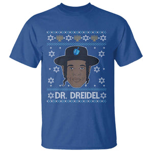 Funny Hanukkah Dreidel T Shirt Dr Dreidel Chanukah Rapper DJ TS11 Royal Blue Print Your Wear