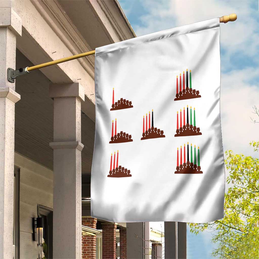 Kwanzaa Kinara Seven Candles African American Holiday Garden Flag TS11 Print Your Wear