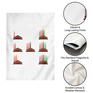 Kwanzaa Kinara Seven Candles African American Holiday Garden Flag TS11 Print Your Wear