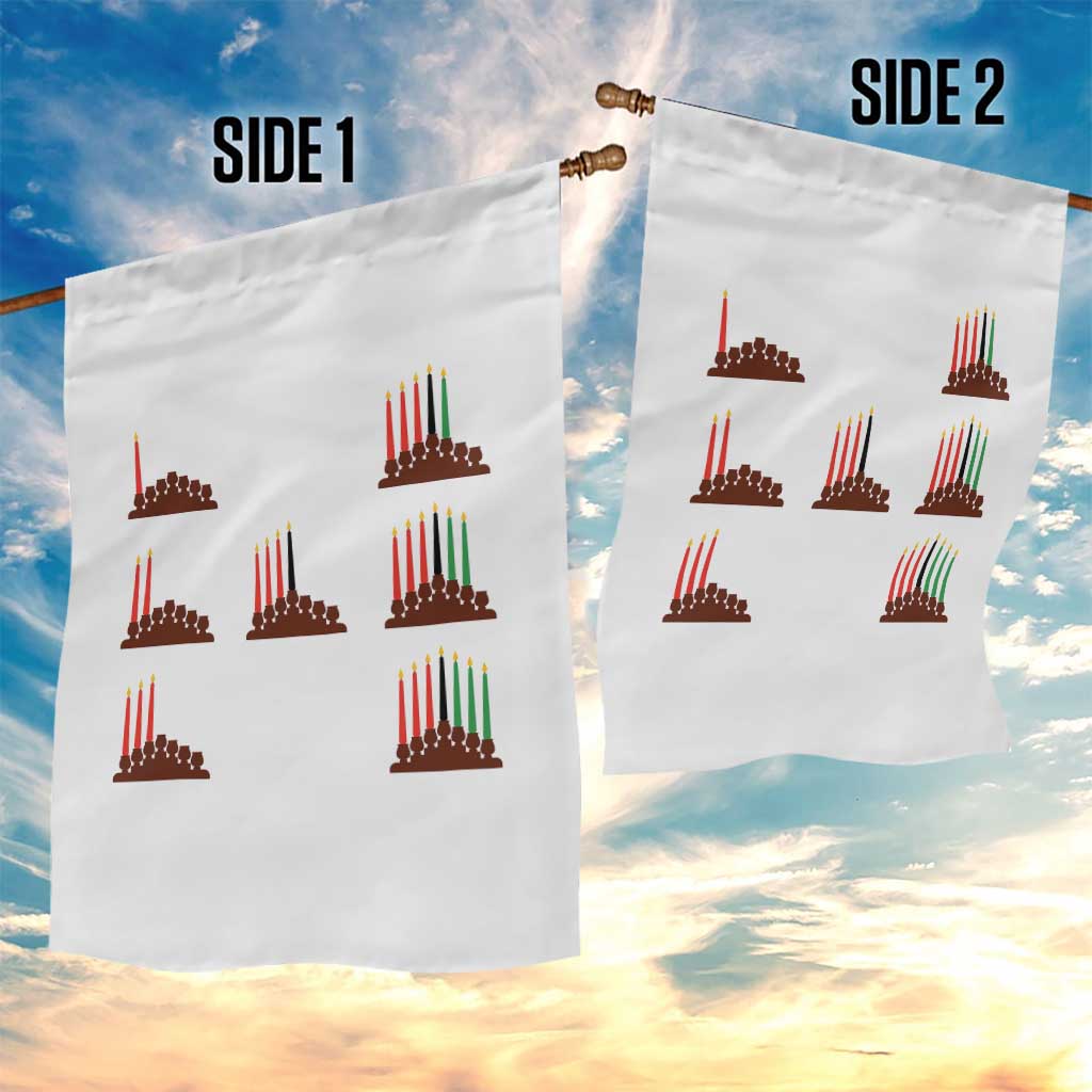 Kwanzaa Kinara Seven Candles African American Holiday Garden Flag TS11 Print Your Wear