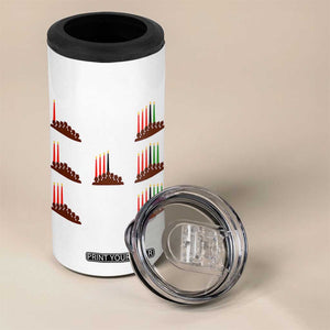 Kwanzaa Kinara Seven Candles African American Holiday 4 in 1 Can Cooler Tumbler TS11 Print Your Wear