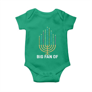 Hanukkah Human Rights Baby Onesie Big Fan Of Democracy Immigrants And Refugees TS11 Irish Green Print Your Wear