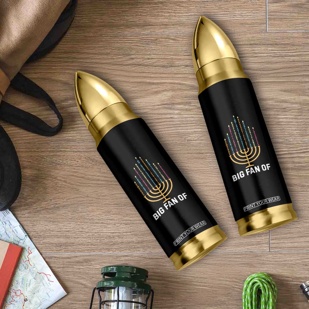 Hanukkah Human Rights Bullet Tumbler Big Fan Of Democracy Immigrants And Refugees TS11 Print Your Wear