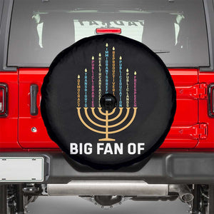 Hanukkah Human Rights Spare Tire Cover Big Fan Of Democracy Immigrants And Refugees TS11 Black Print Your Wear