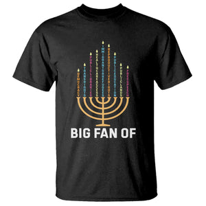 Hanukkah Human Rights T Shirt Big Fan Of Democracy Immigrants And Refugees TS11 Black Print Your Wear