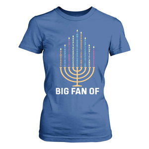 Hanukkah Human Rights T Shirt For Women Big Fan Of Democracy Immigrants And Refugees TS11 Royal Blue Print Your Wear