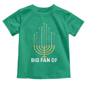 Hanukkah Human Rights Toddler T Shirt Big Fan Of Democracy Immigrants And Refugees TS11 Irish Green Print Your Wear