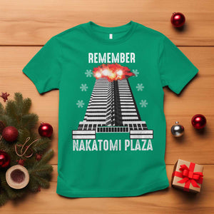 Remember Nakatomi Plaza T Shirt Christmas Party 1988 Movie TS11 Irish Green Print Your Wear