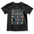 Funny Hanukkah Cats Toddler T Shirt Meowzel Tov Chanukah Menorah David Stars TS11 Black Print Your Wear