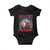 Funny Christmas Trump Santa Baby Onesie Santa's Favorite President White House TS11 Black Print Your Wear