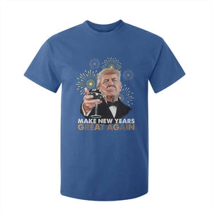 Funny Trump New Year T Shirt For Kid Make New Years Great Again Fireworks TS11 Royal Blue Print Your Wear