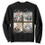 Funny Trump New Year New America 2025 Sweatshirt Sparkling Fireworks TS11 Black Print Your Wear