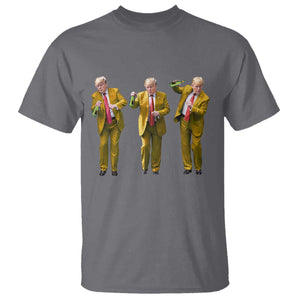 Funny Trump Dance Happy New Year 2025 T Shirt TS11 Charcoal Print Your Wear