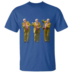 Funny Trump Dance Happy New Year 2025 T Shirt TS11 Royal Blue Print Your Wear