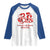 Year Of The Snake Lunar Chinese New Year 2025 Raglan Shirt TS11 White Royal Print Your Wear