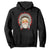 Funny Christmas Native American Indian Santa War Bonnet Hoodie TS11 Black Print Your Wear