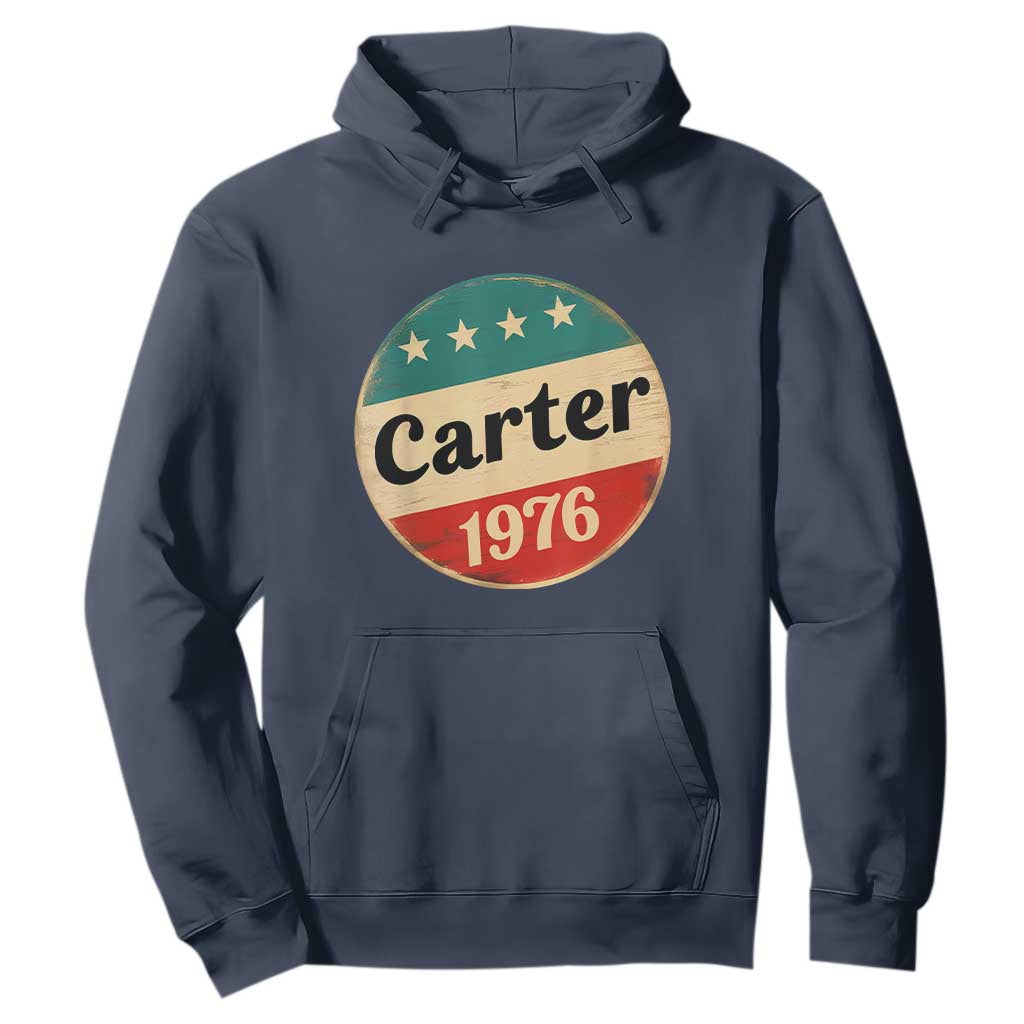 Jimmy Carter Supporter Hoodie 39th President U.S Presidential Election 1976 TS11 Navy Print Your Wear
